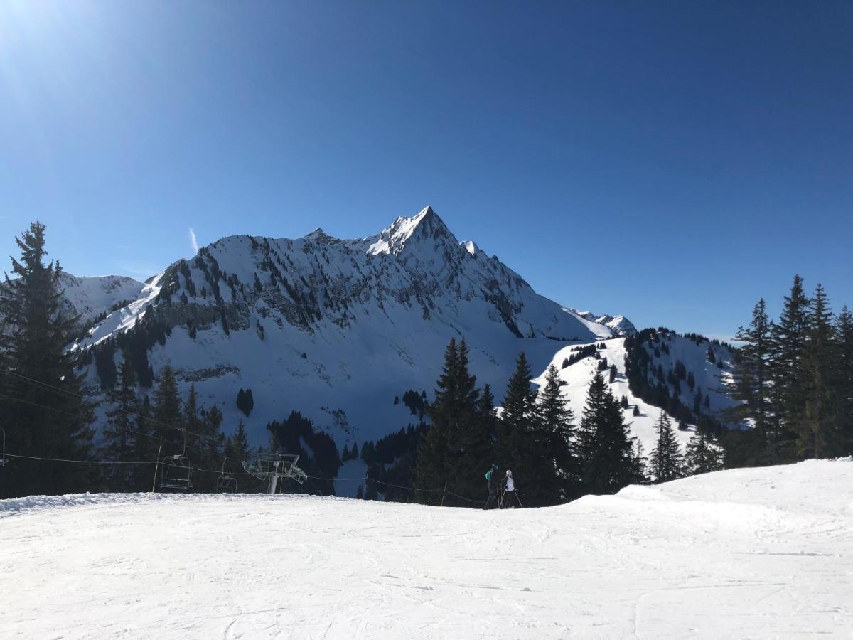 Studio 4 Personnes A 80M Des Pistes De Ski Saint-Jean-dʼAulps Zewnętrze zdjęcie